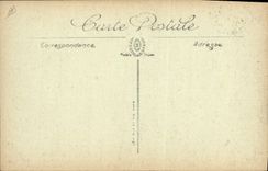 Vintage Postcard Militaria Hospital of Scotland the cure of air in the park Bonnet Street of the Paris Chair