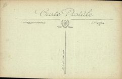 Vintage Postcard Militaria Hopital of Scotland a young officer wounds Combats of the Sum Bonnet Street of the Paris Chair