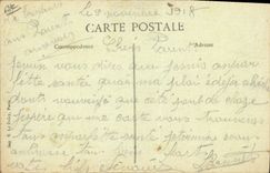 Postal Militaria Instituto nacional profesional de los Inválidos de la Guerra tiene a San Mauricio Vacassy un dormitorio