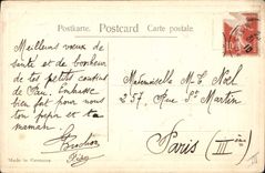 CPA Fantaisie Enfant Lune 