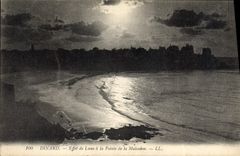 CPA Lune Dinard Effet de lune a la pointe de la Malouine