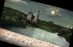 Vintage Postcard the Moon Gravenhage Scheveningen