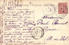 Vintage Postcard Imagination Woman Campton Theater