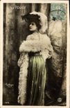 Vintage Postcard Imagination Woman Theater L of Pougy