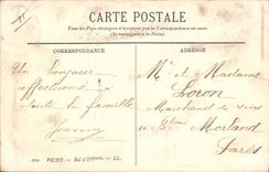 Vintage Postcard Vichy Ball of children