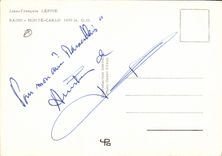 Postal Jean François Lepine