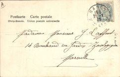 Vintage Postcard Folklore Alsatian Costumes