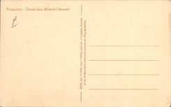 Vintage Postcard Imagination Illustrator Jane Benard Clementel Resignation