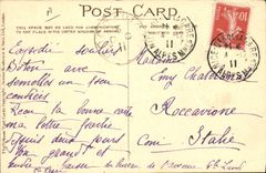 Postal Imaginación Ilustrador Marjorie