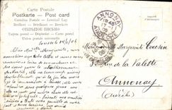 CPA Fantaisie Orientalisme Cafe arabe