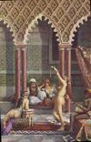 CPA Fantaisie Orientalisme Femmes nues