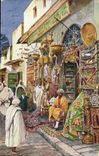 CPA Fantaisie Orientalisme Bazar