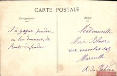 Vintage Postcard Imagination Child Pierrot Petty thief