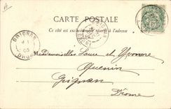 CPA Fantaisie Homme An 1903 Mariages