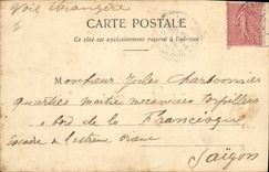 Vintage Postcard Imagination Woman Lesson of painting