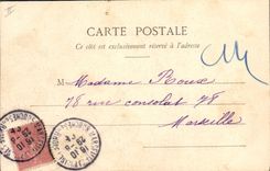 Vintage Postcard Imagination Child the day of Suzette