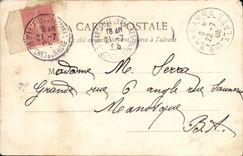 Vintage Postcard Imagination Child Parcel baby