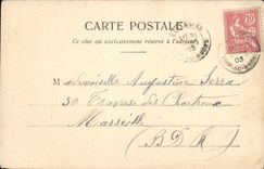 Vintage Postcard Imagination Child the hope