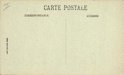 Postal Pesca Modelo de Mouliere