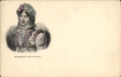 Postal la Emperatriz Marie Louise