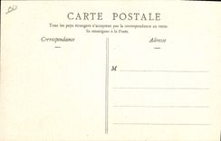 Vintage Postcard Catastrophe of the Mines of Courrieres Blessing of the Common grave SIGNAL