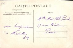CPA Versailles Funerailles nationales des victimes du Dirigeable Republique Caserne du 1er Genie Depart du cortege