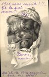CPA Chien Chiens Chiot 