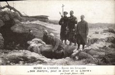 Vintage Postcard Militaria Museum of the army Church of the Invalids