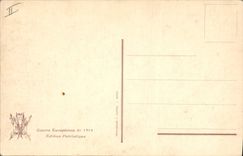 Vintage Postcard Militaria the Virgin consolatrice Mgr Amette