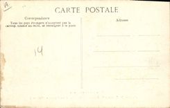 Vintage Postcard Militaria Caen Civil Hospital Rooms of the soldiers Medicine