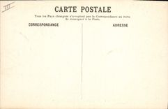 Postal Militaria Grenoble la escuela de medicina