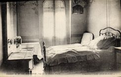 Postal Clínico de Dr. Bonnet Calle de la Silla París Habitación las Anémonas