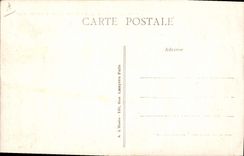 CPA Militaria Strasbourg Hopital Militaire Caujot Deuxieme Cour