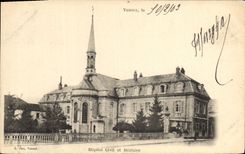 CPA Militaria Vesoul Hopital Civil et militaire 