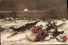 Vintage Postcard Imagination Shoe