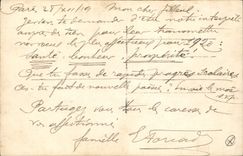 CPA Fantaisie Bonne annee 