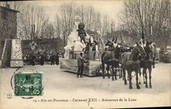 CPA Aix en provence Carnaval XXII Amoureux de la lune 