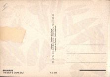 CPM Bauhaus The sky' s gone out