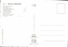 Postal Enrico Macias