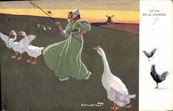 Vintage Postcard Imagination Fine Illustrator of the day