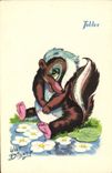 Vintage Postcard Imagination Illustrator Walt Disney Tobler