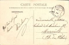 Vintage Postcard Fantaisie Child the mascot Carries happiness