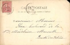 Vintage Postcard Imagination Man fashion with 20th