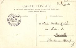 Vintage Postcard Imagination Woman Specialities of the country Madeleines of Commercy