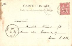 CPA Fantaisie Les 4 valets Valet de pique 