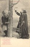 Vintage Postcard Imagination good king Dagobert