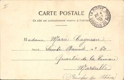 Vintage Postcard Imagination Child right-of-way