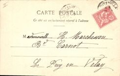 CPA Fantaisie Homme Fetes et porte bonheur 