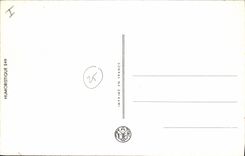 Postal Hombre Pesca Jean Caperuza