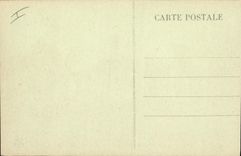 Postal Pesca Lamalou los Baños la roca de los pecadores